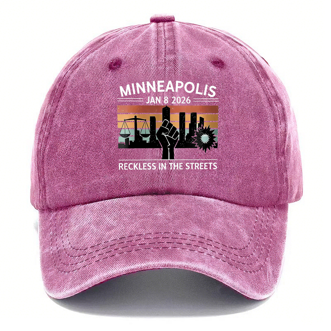 Unisex Justice For GOODness Printed Casual Hat