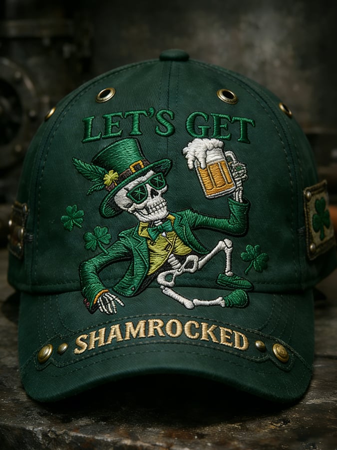 St. Patrick's Day Beer Festival Printed Baseball Cap