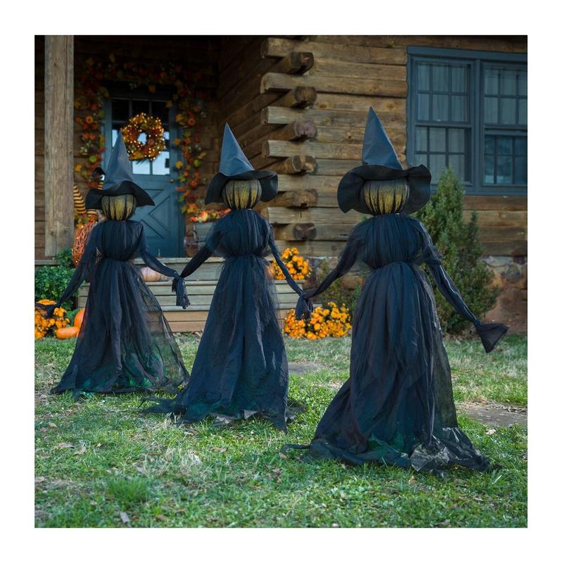 🎃2026 Halloween Sale 🧙‍♀️Lighted Halloween Witch Stakes