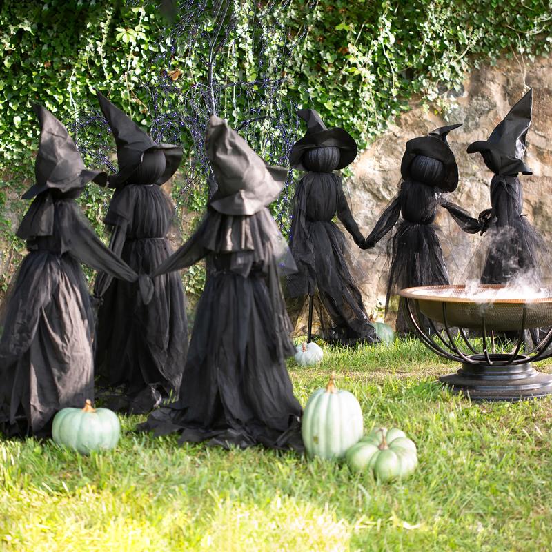 🎃2026 Halloween Sale 🧙‍♀️Lighted Halloween Witch Stakes