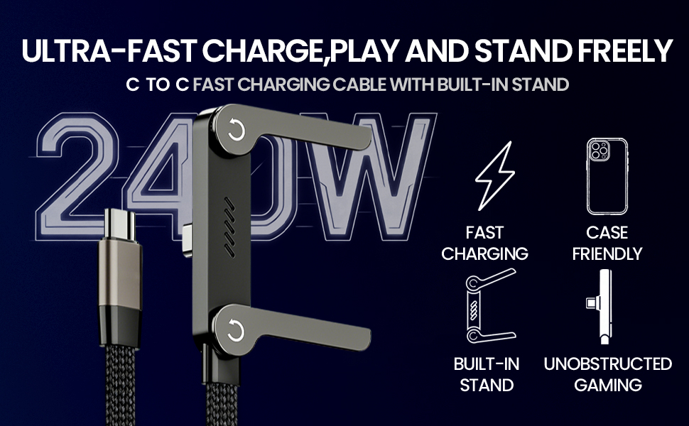 USB-C to USB-C FAST CHARGING