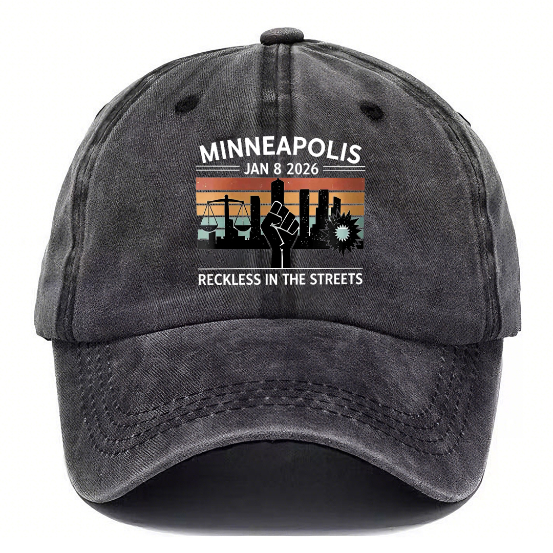 Unisex Justice For GOODness Printed Casual Hat