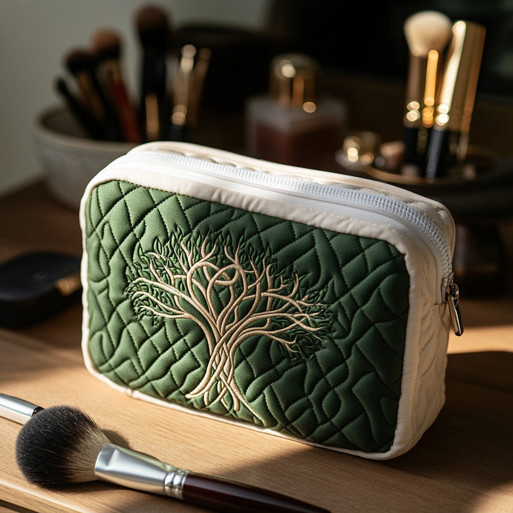 Celestial Roots Quilted Organizer Pouch NCU0DV7893