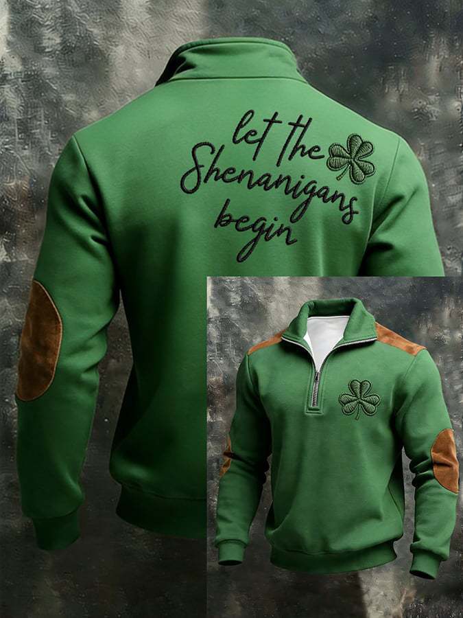 Men's St. Patrick's Day Print Hoodie