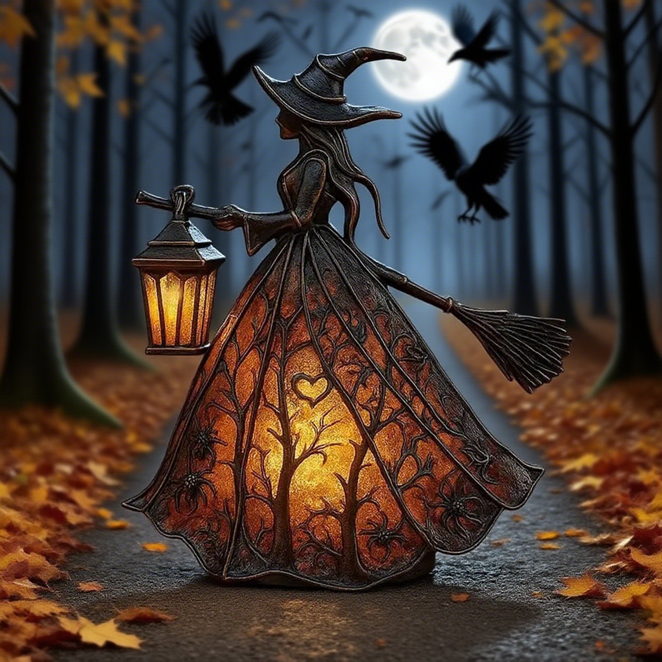 🔥LAST DAY 49% OFF -  Halloween Witch Lamp