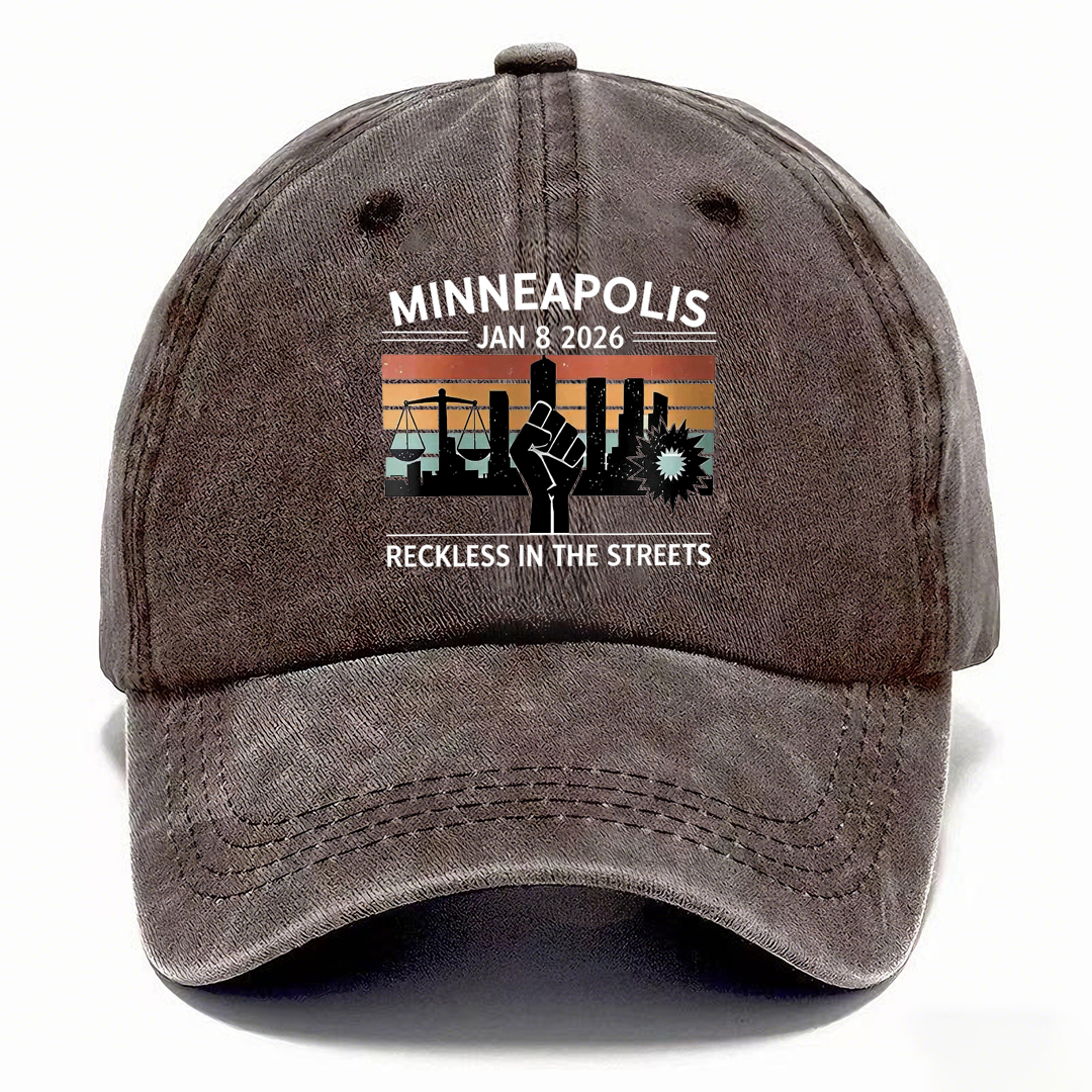 Unisex Justice For GOODness Printed Casual Hat