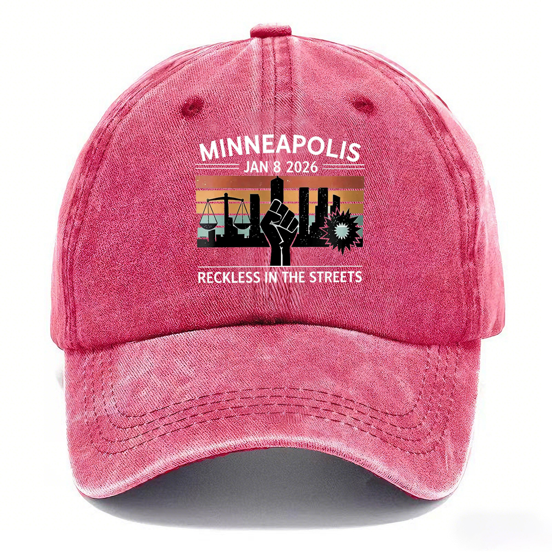 Unisex Justice For GOODness Printed Casual Hat