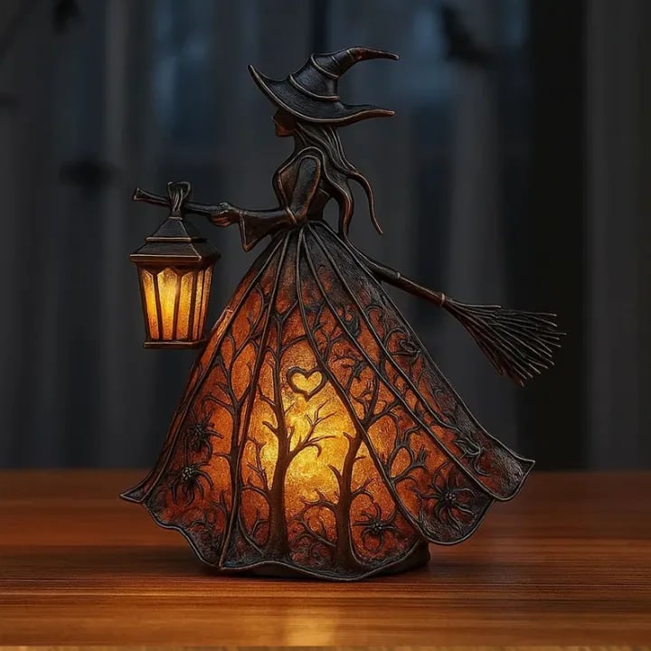 🔥LAST DAY 49% OFF -  Halloween Witch Lamp
