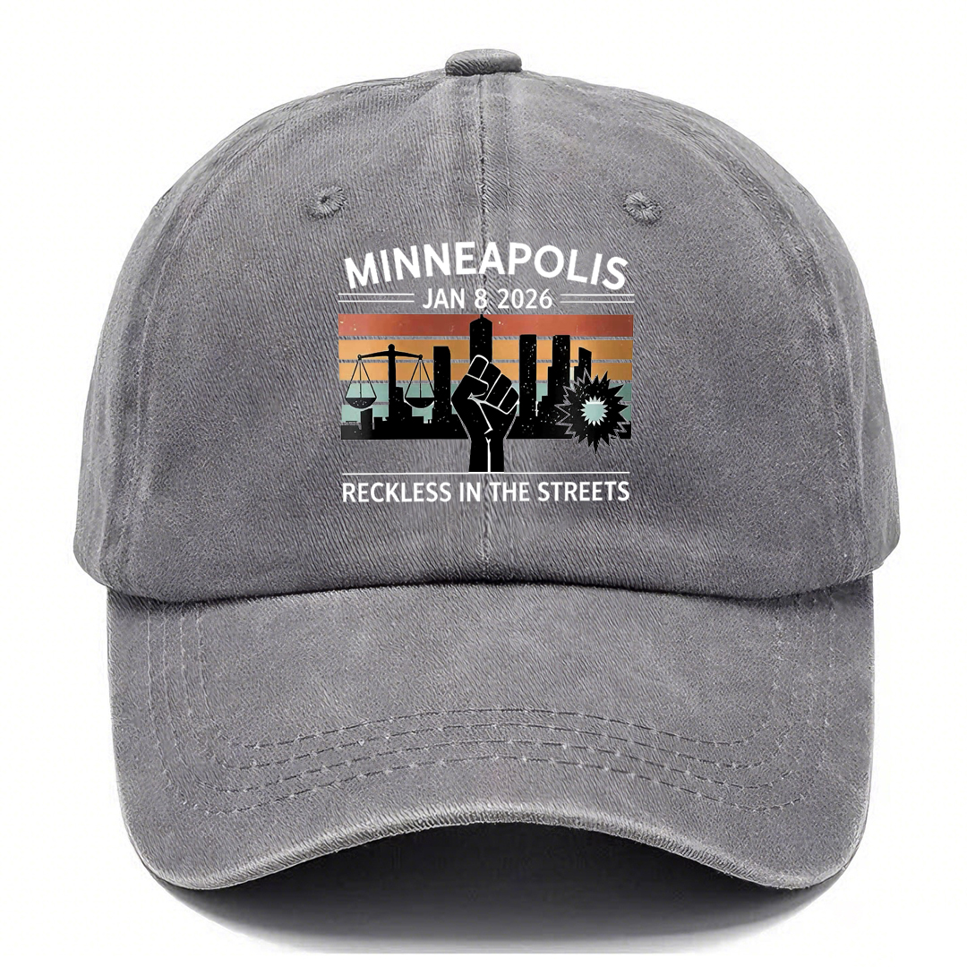 Unisex Justice For GOODness Printed Casual Hat