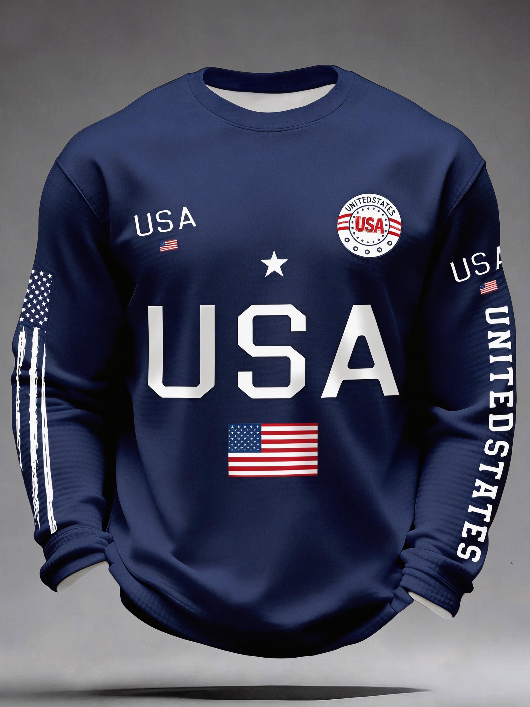 Men's Flag Waffle T-Shirts