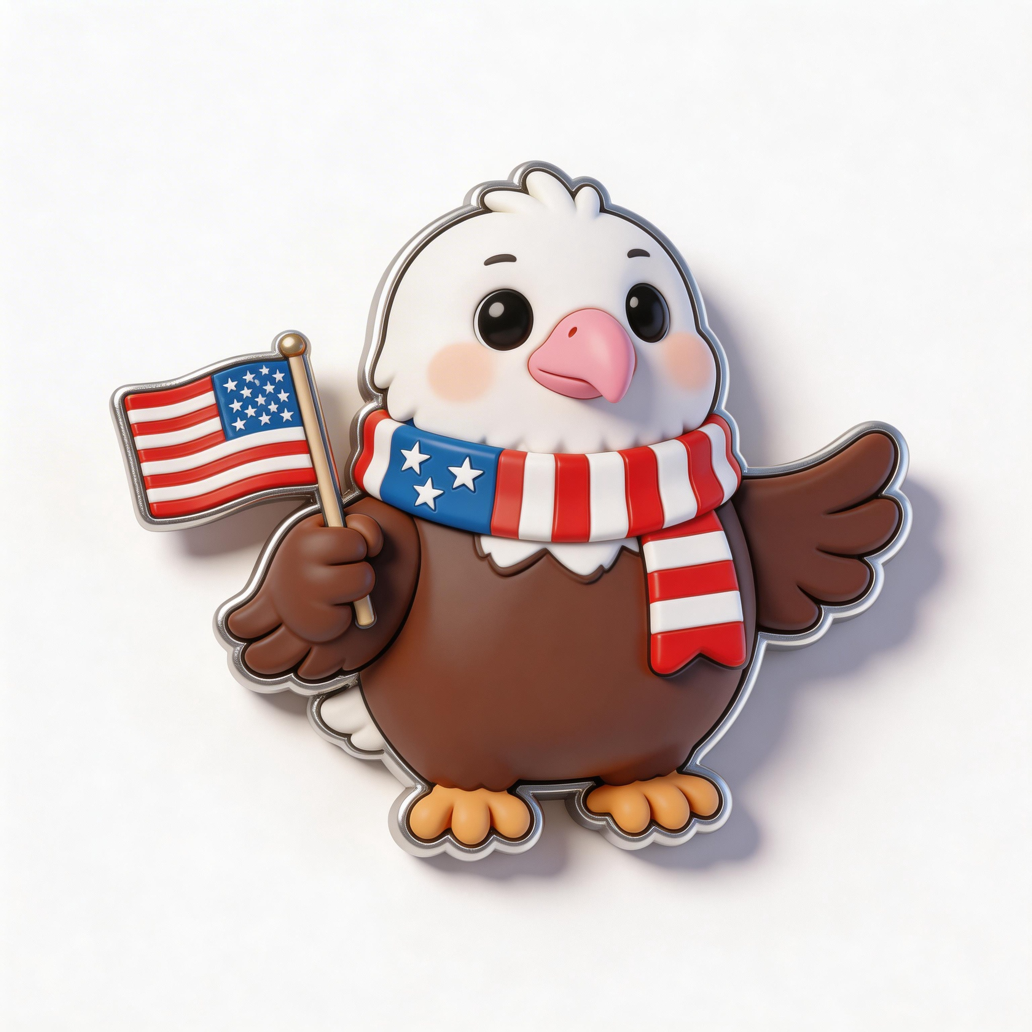 New Release - USA 250th Anniversary Acrylic Fridge Magnet