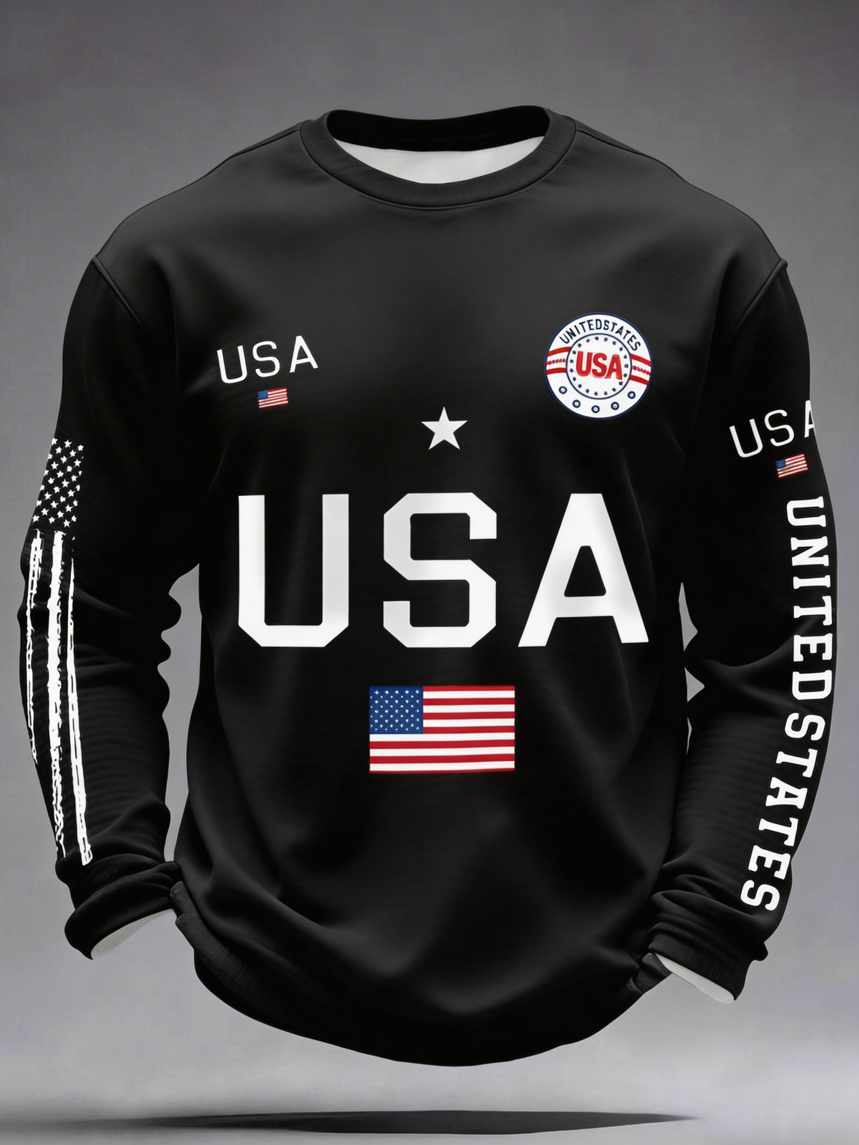 Men's Flag Waffle T-Shirts