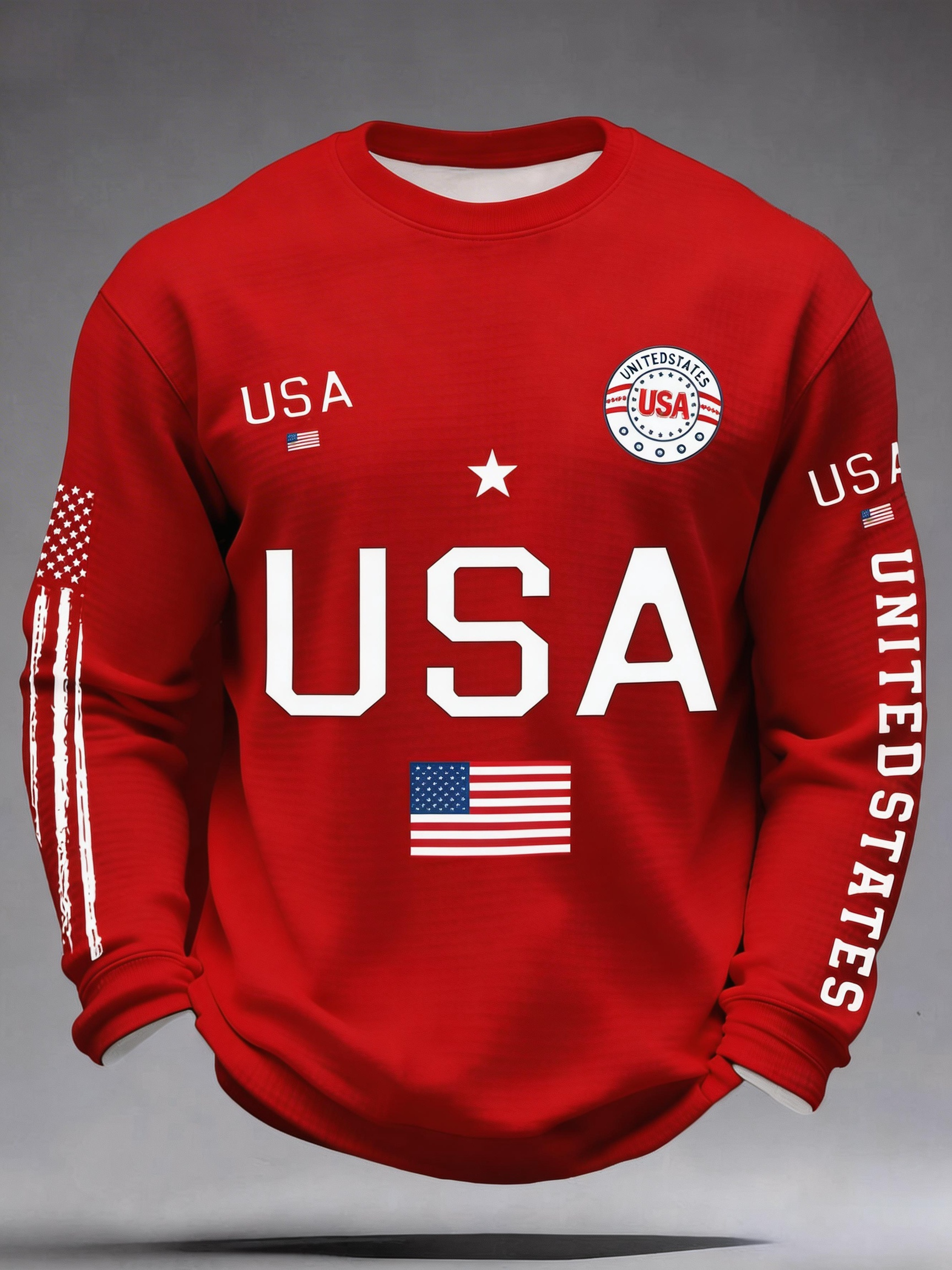 Men's Flag Waffle T-Shirts