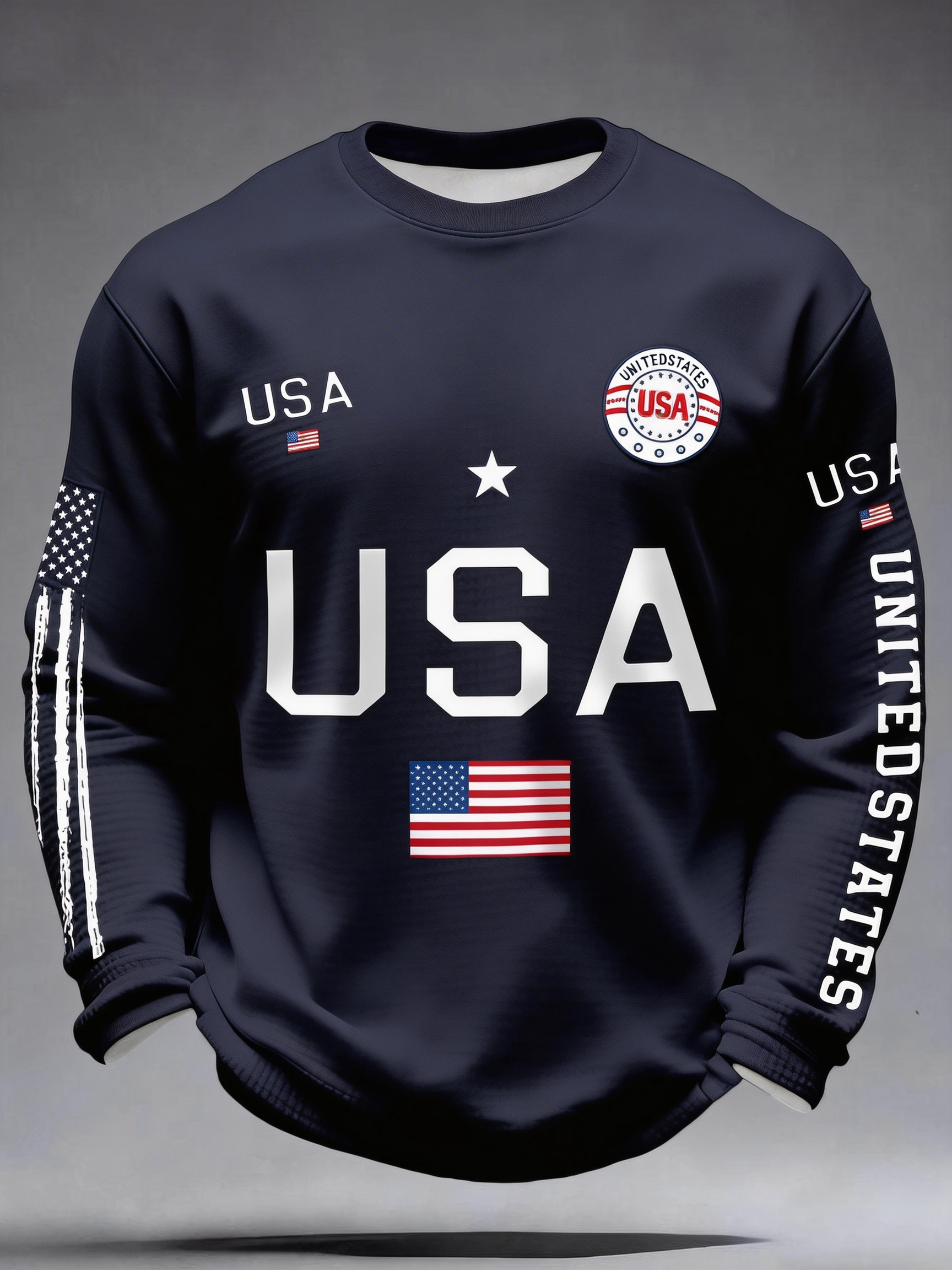 Men's Flag Waffle T-Shirts