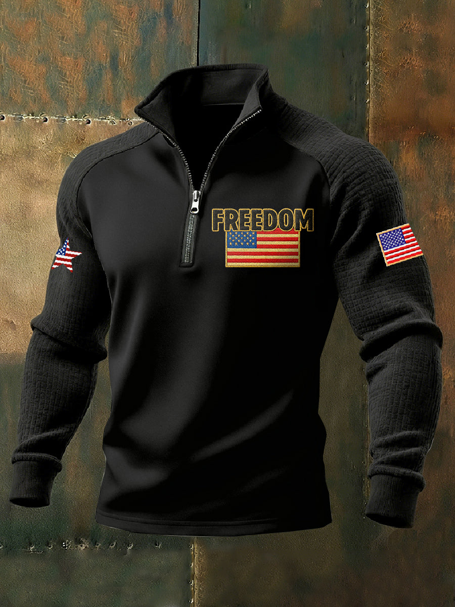 Men's Retro 250th Anniversary Printed Sweatshirt