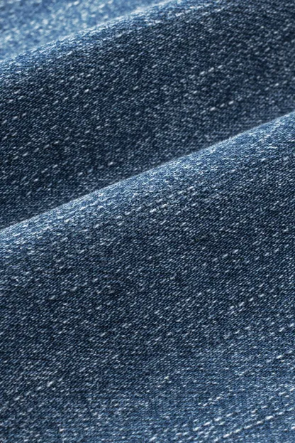 American Flag Star Graphic Straight Jeans