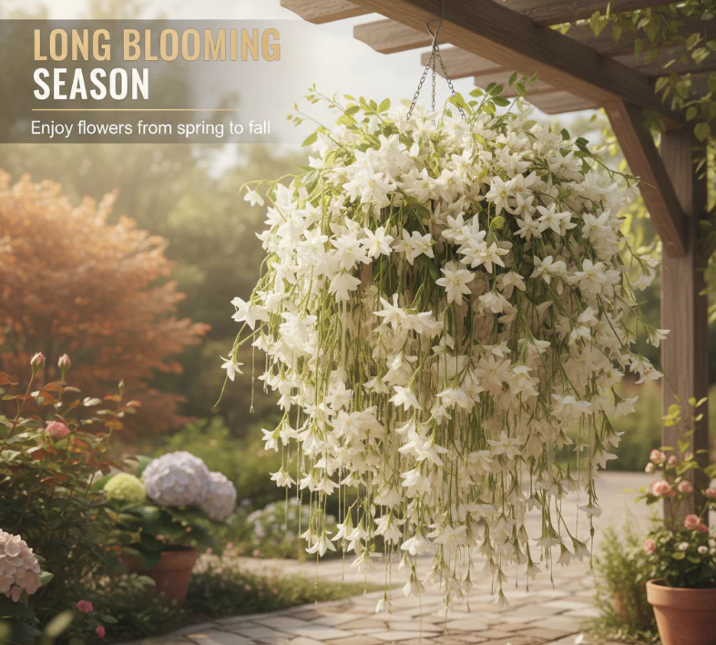 🌸 Лесни за отглеждане семена на увиснал жасмин 🌿