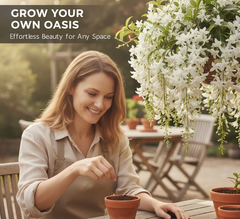🌸 Лесни за отглеждане семена на увиснал жасмин 🌿