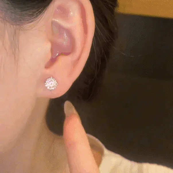 💎 Žhavý výprodej s 50% SLEVOU! 🔥 Klasické diamantové náušnice z moissanitu