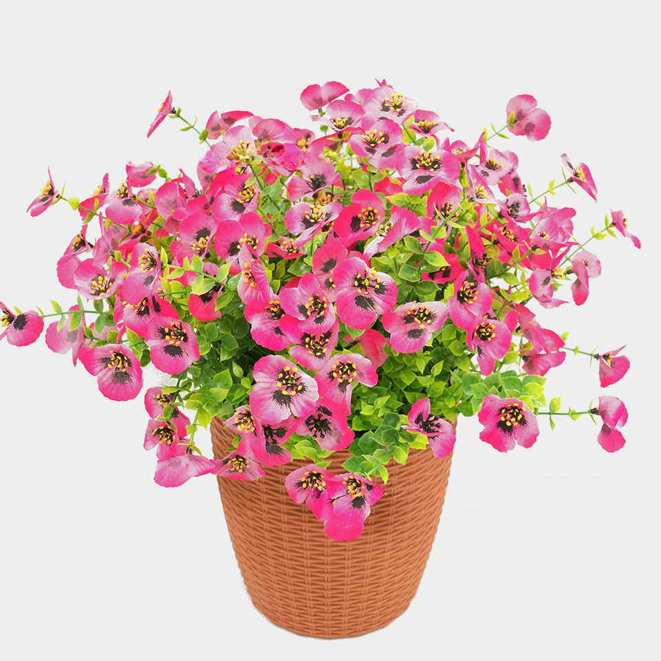 🌼Last Day Each Only $2.99🔥UV Resistant Artificial Pansy Flowers