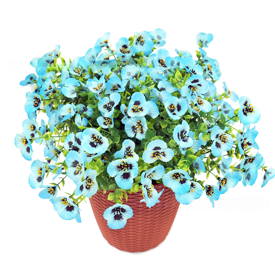 🌼Last Day Each Only $2.99🔥UV Resistant Artificial Pansy Flowers