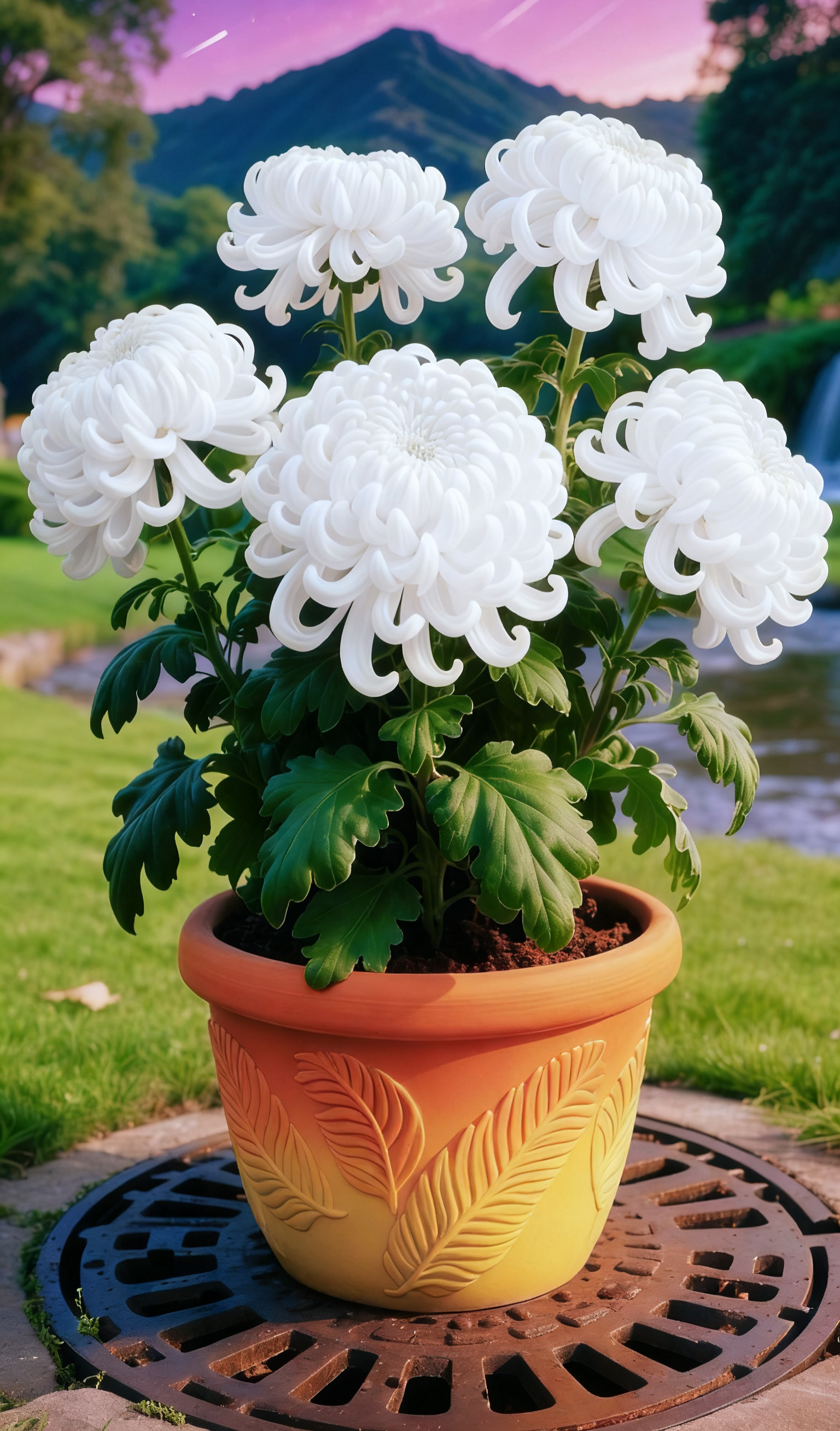 🌸 Gefüllte Chrysanthemen – blühen wie ein Luxus, das ganze Jahr über 🌸