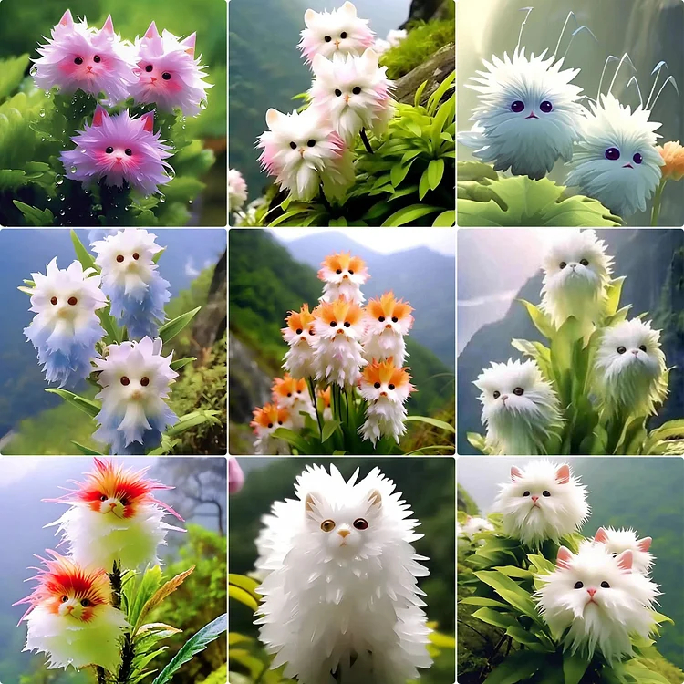 🐱Magical plants! 🌈Cat's eye dazzling series