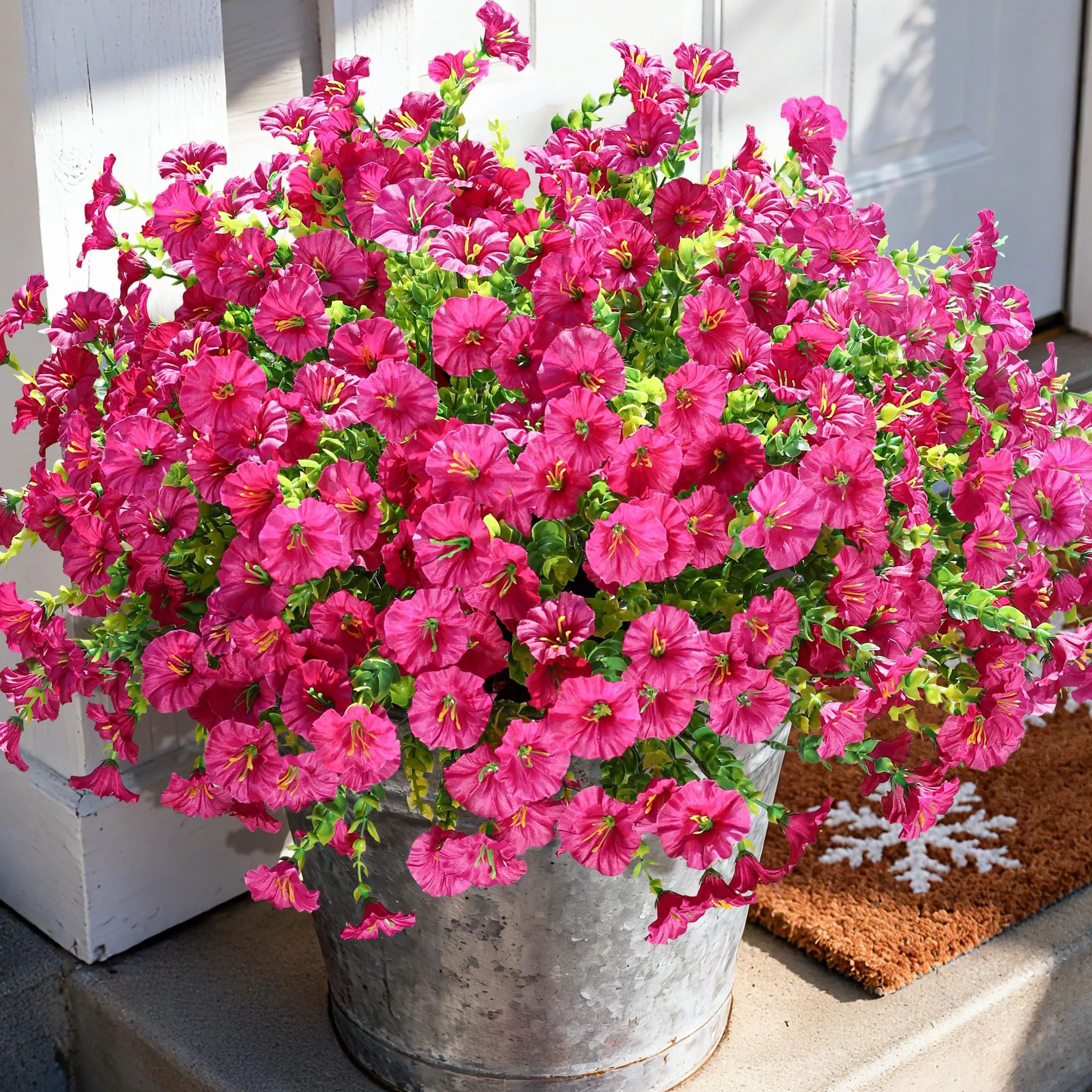 🔥Last Day Each Only $2.99🔥UV Resistant Look Real Petunias Flowers