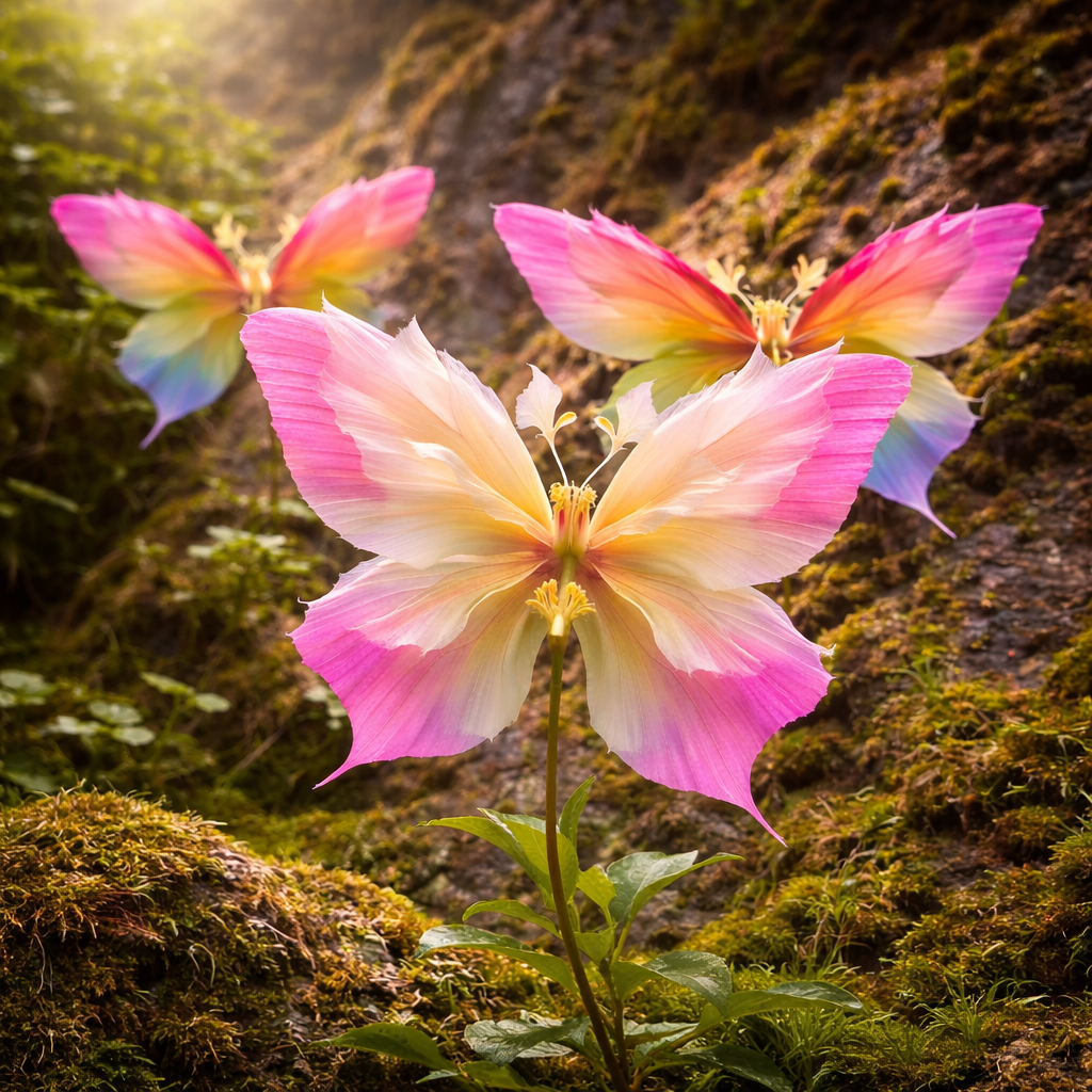 🦋Семена от лилия Butterfly Spider Lily - Елегантни цветя с крила на пеперуда за вашата градина