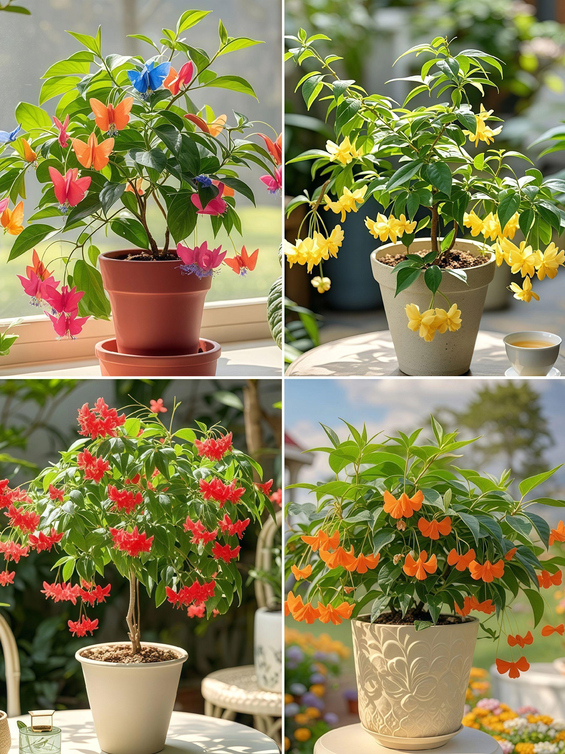 Семена на Златистото пеперудено вино – създайте водопад от цветя! 🌿💛