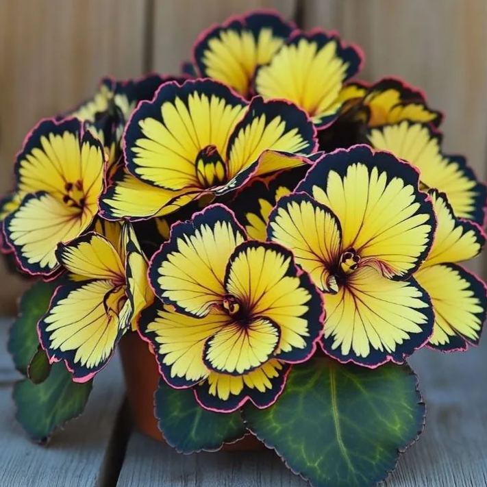 🌸 Редки многоцветни семена на едроцветна бегония – спектър от красота за вашата градина! 🌸