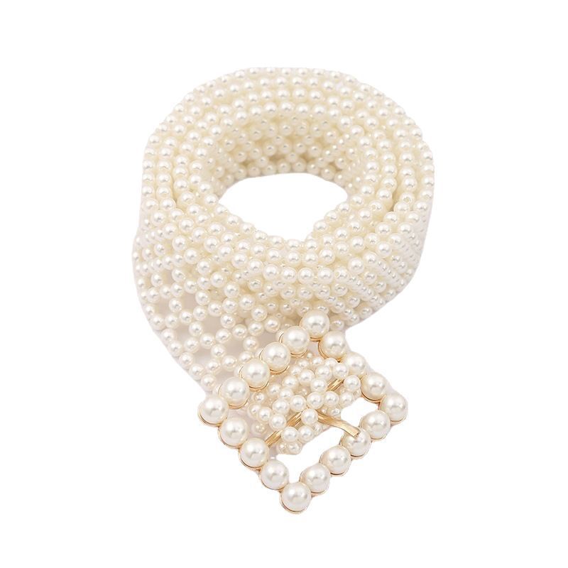 Elegant Pearl Belt