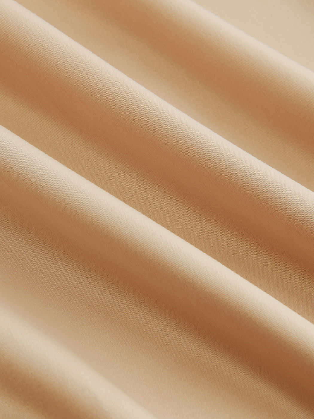 Classy Champagne Gold Pleated Satin Maxi Dress