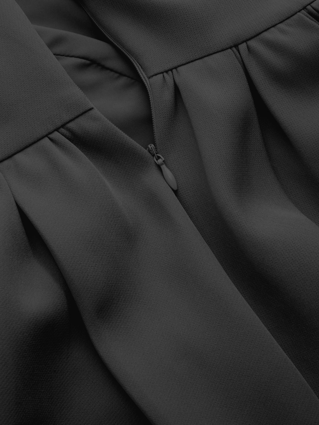 Classy Wide Skirted Backless Maxi Dress