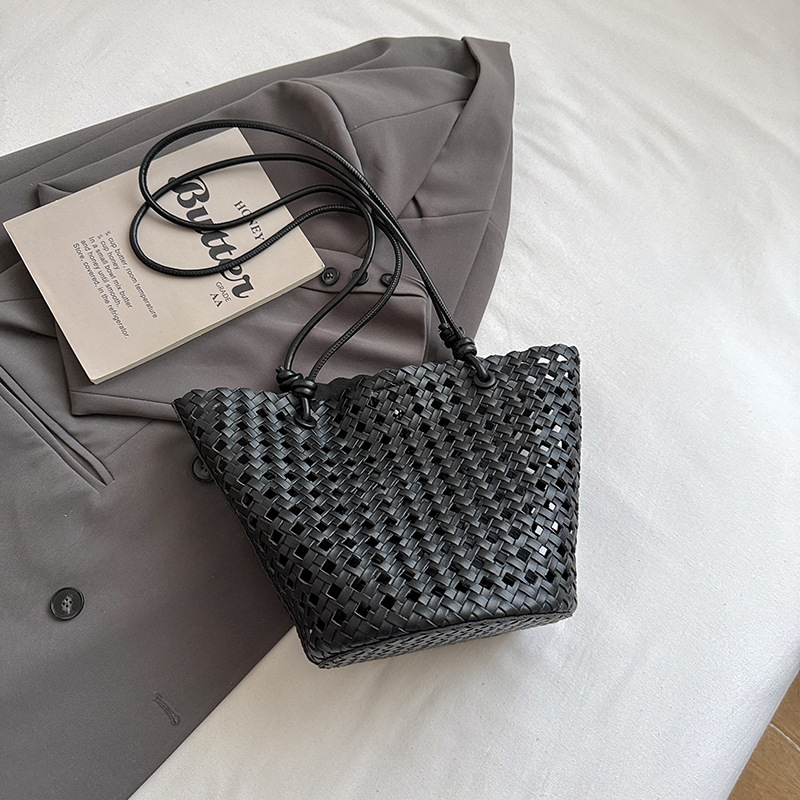Openwork Woven Bag