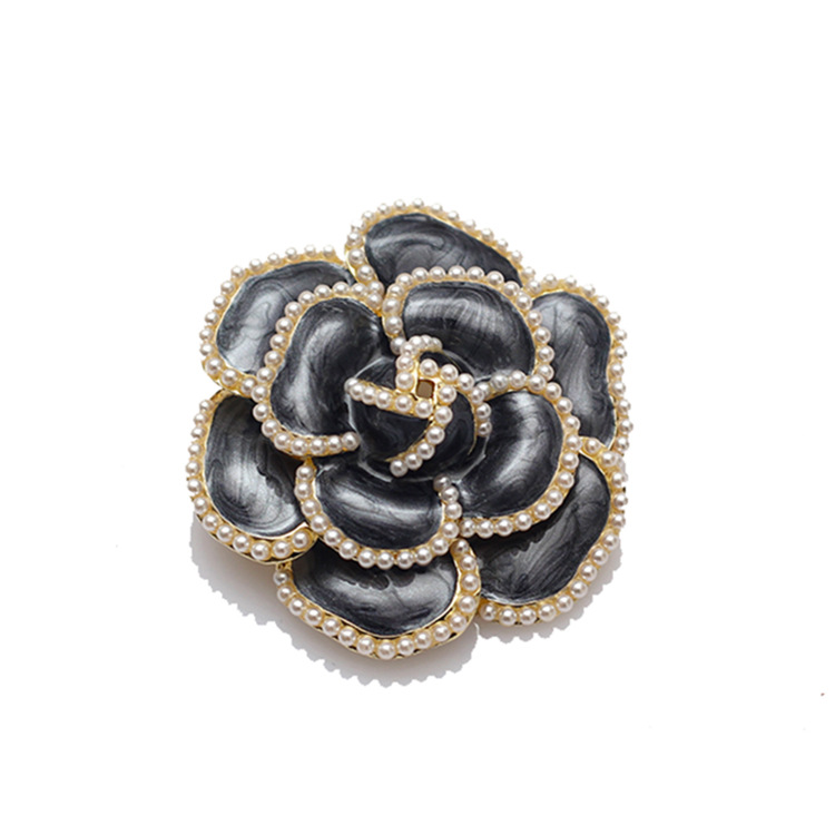 Pearl Camellia Corsage Brooch