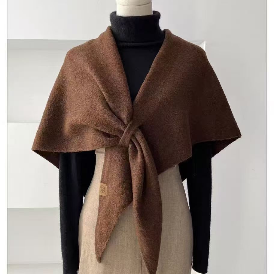 Cross Triangle Shawl