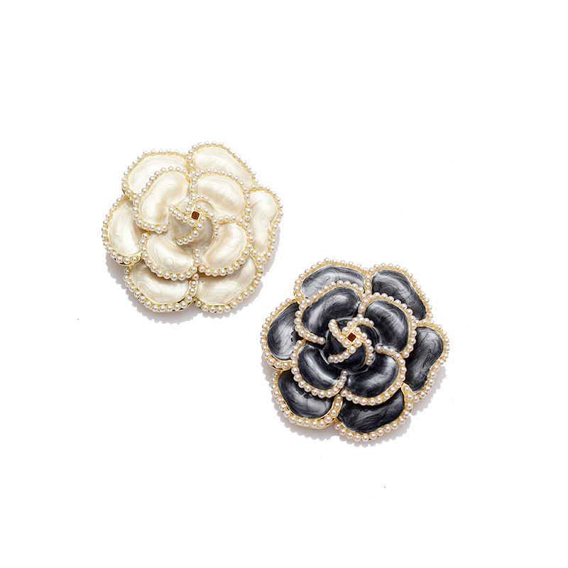 Pearl Camellia Corsage Brooch