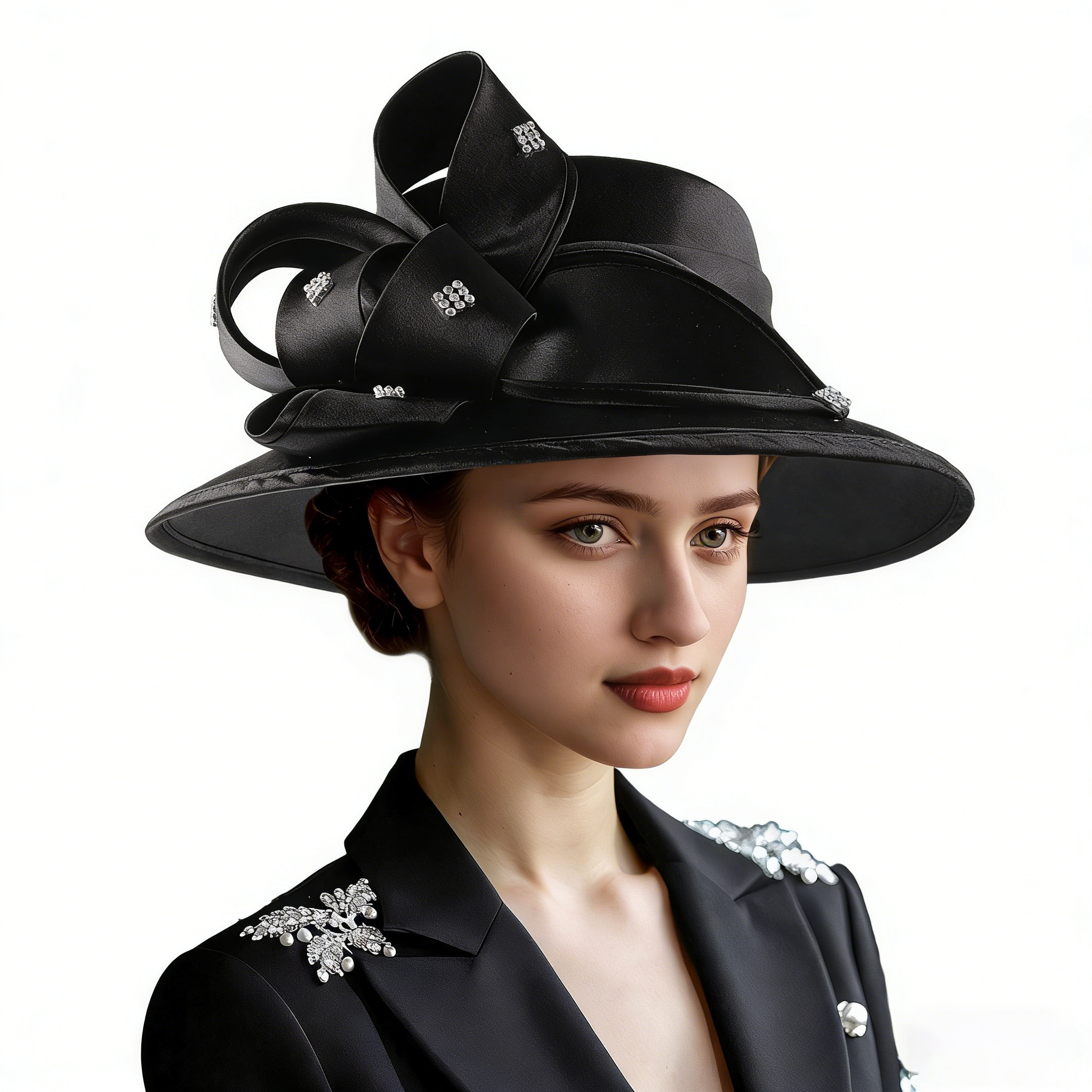 Kentucky Derby Wide Brim Hat