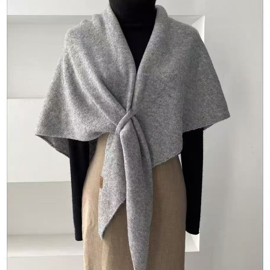 Cross Triangle Shawl