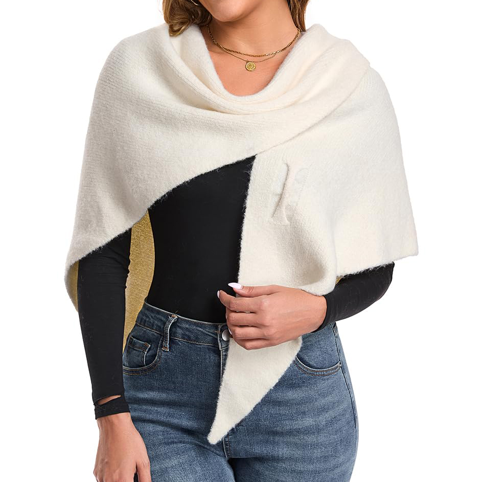 Cross Triangle Shawl