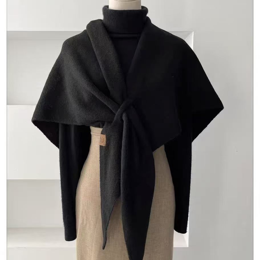Cross Triangle Shawl