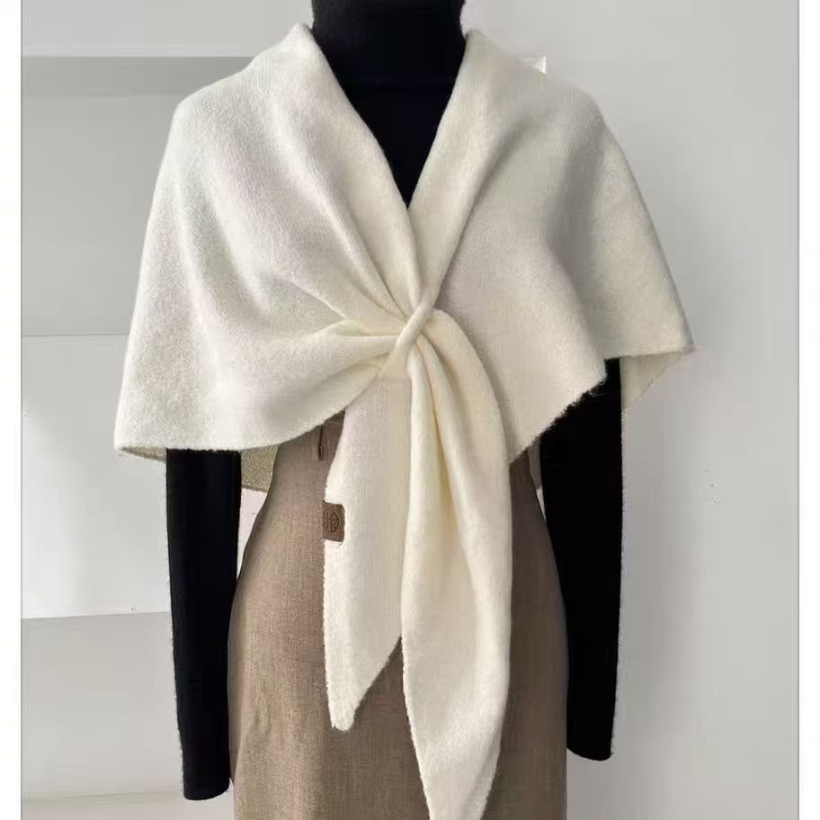 Cross Triangle Shawl