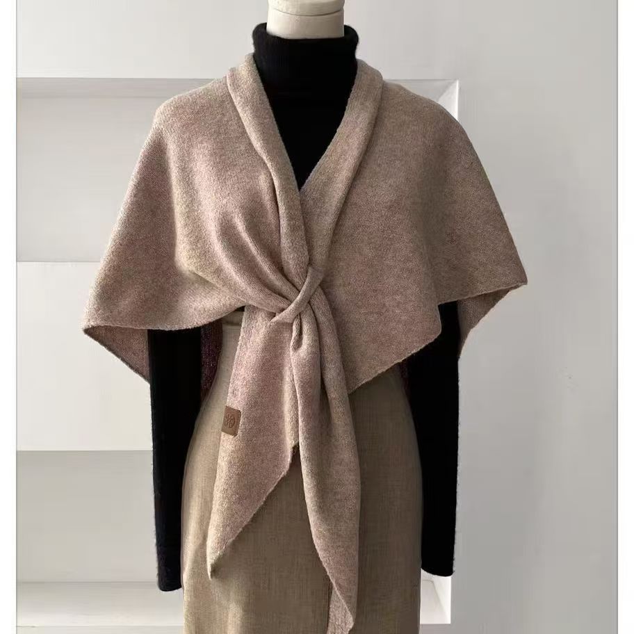 Cross Triangle Shawl