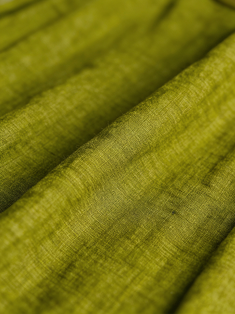 Vintage Classy Shirt & Skirt Flowy Linen Two Piece Set