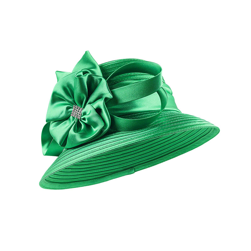 French Retro Mesh Floral Woolen Hatm