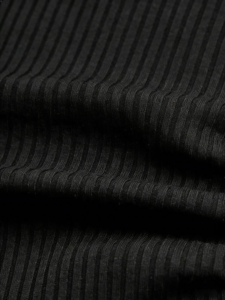 Elegant Temperament V-neck Fashion Lace Trim Fitted Long Sleeve Hip-hugging Dress