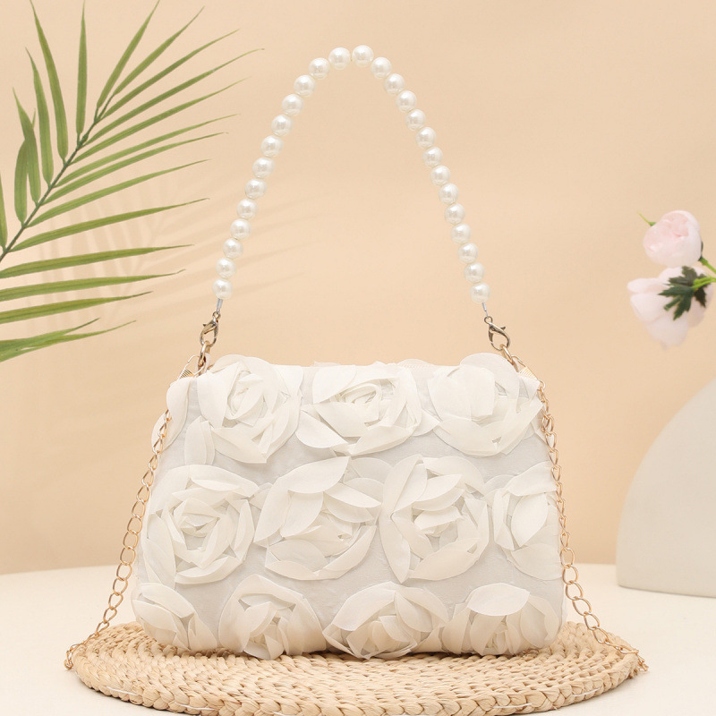3d Rose Flower Pearl 3d Rose Flower Pearlbag