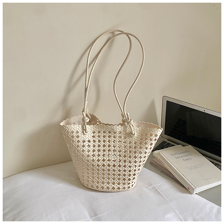 Openwork Woven Bag