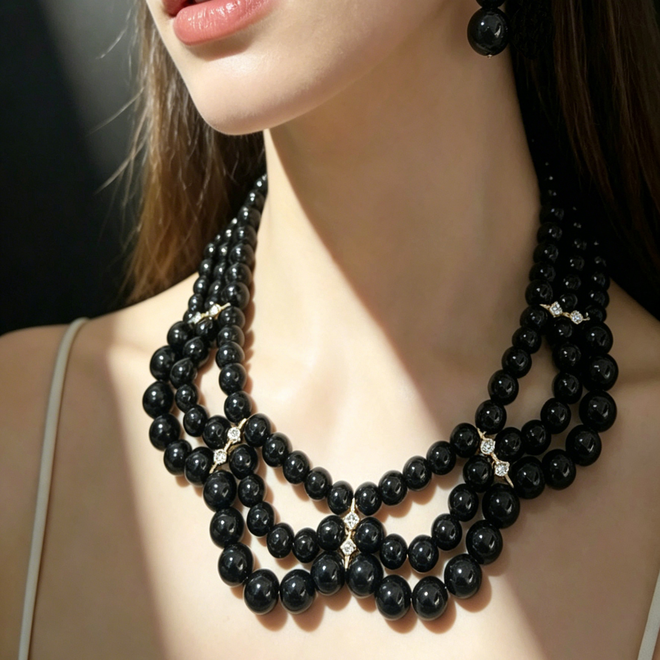 2pcs/set Elegant Imitation Pearl Party Jewelry Set